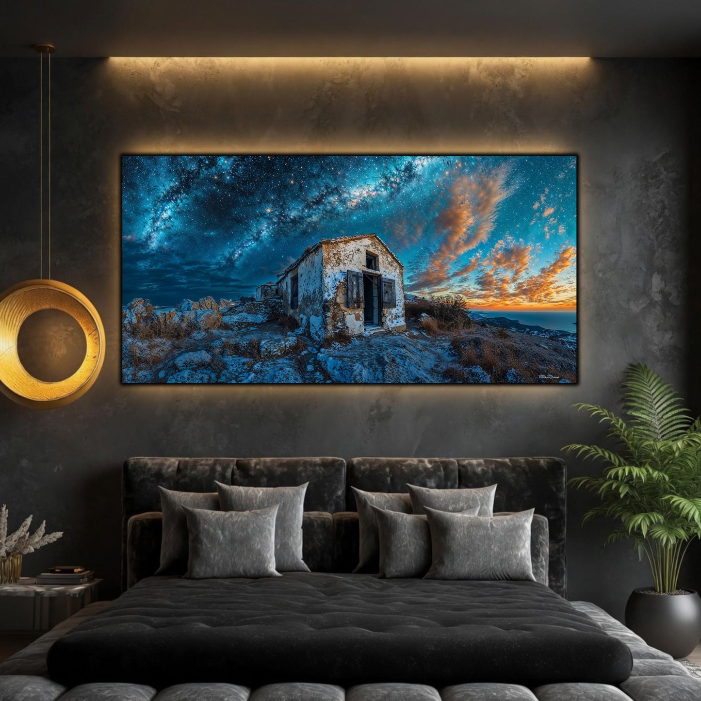 Tablouri Living Sticlă – The Weathered Shelter | The Light We Encounter