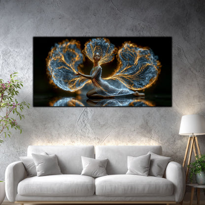 Tablou Abstract Living – The Blind Gold