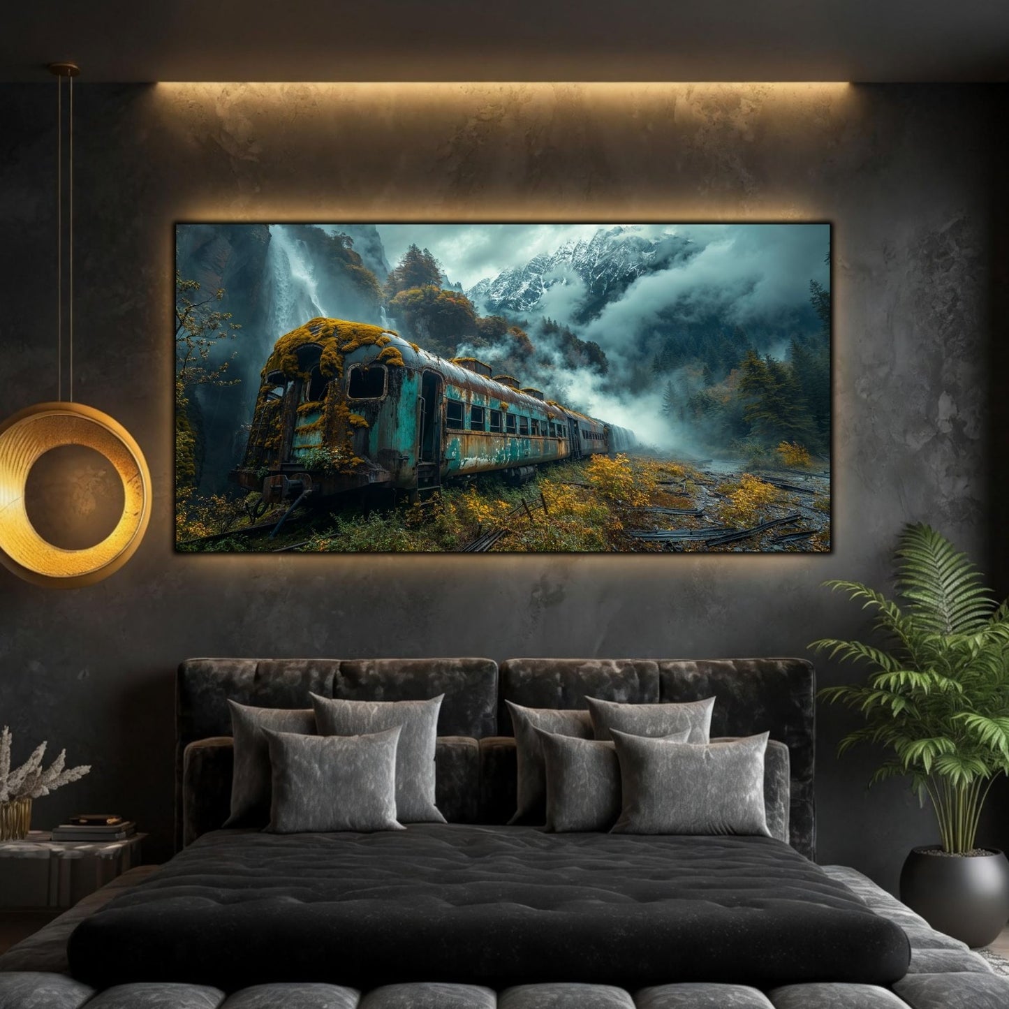 Tablouri Moderne Sufragerie – The Valley That Kept the Train | The Long Way Home