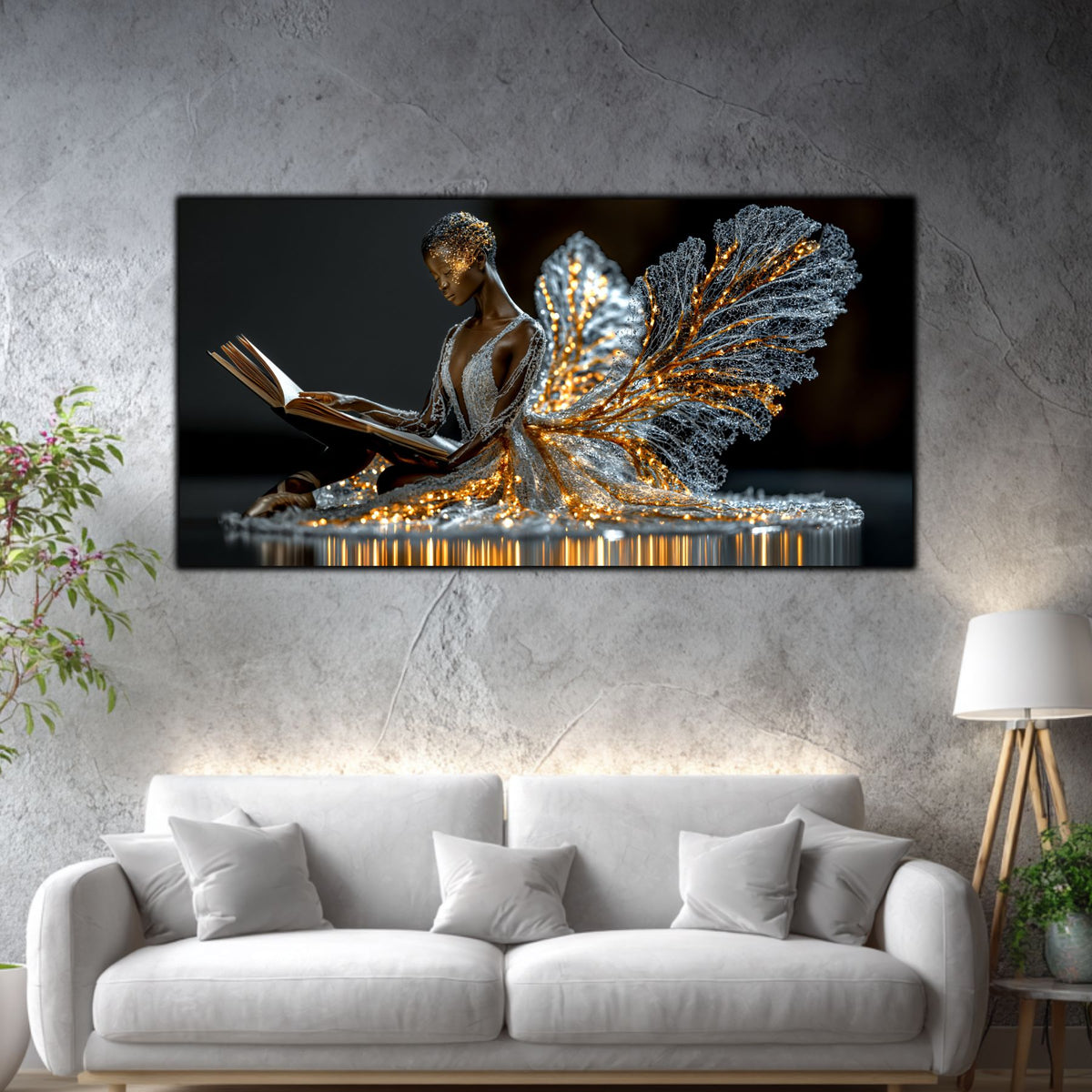 Tablou Abstract Living – Unseen Blossom