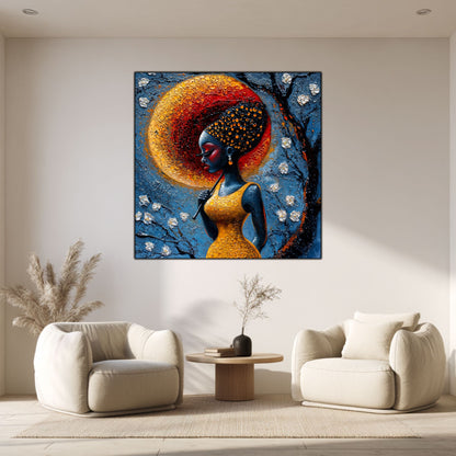 Tablou unicat din sticlă securizată Beyond Origin - No36