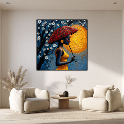 Tablou unicat din sticlă securizată Beyond Origin - No37