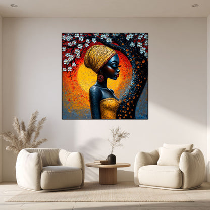 Tablou unicat din sticlă securizată Beyond Origin - No43