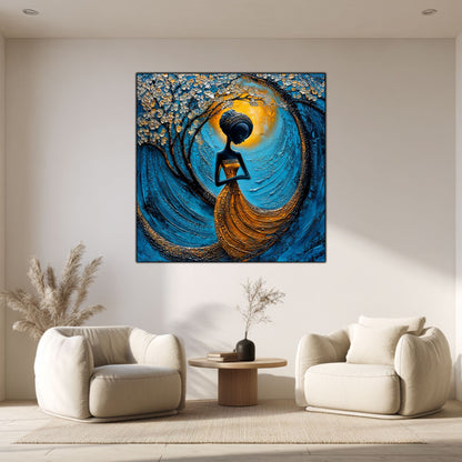 Tablou unicat din sticlă securizată Beyond Origin - No40