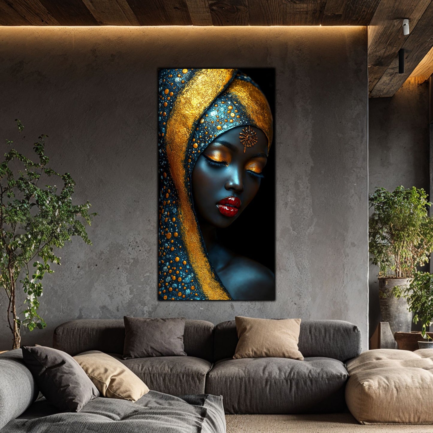 Tablou unicat din sticlă securizată - Beyond Tribe NO13