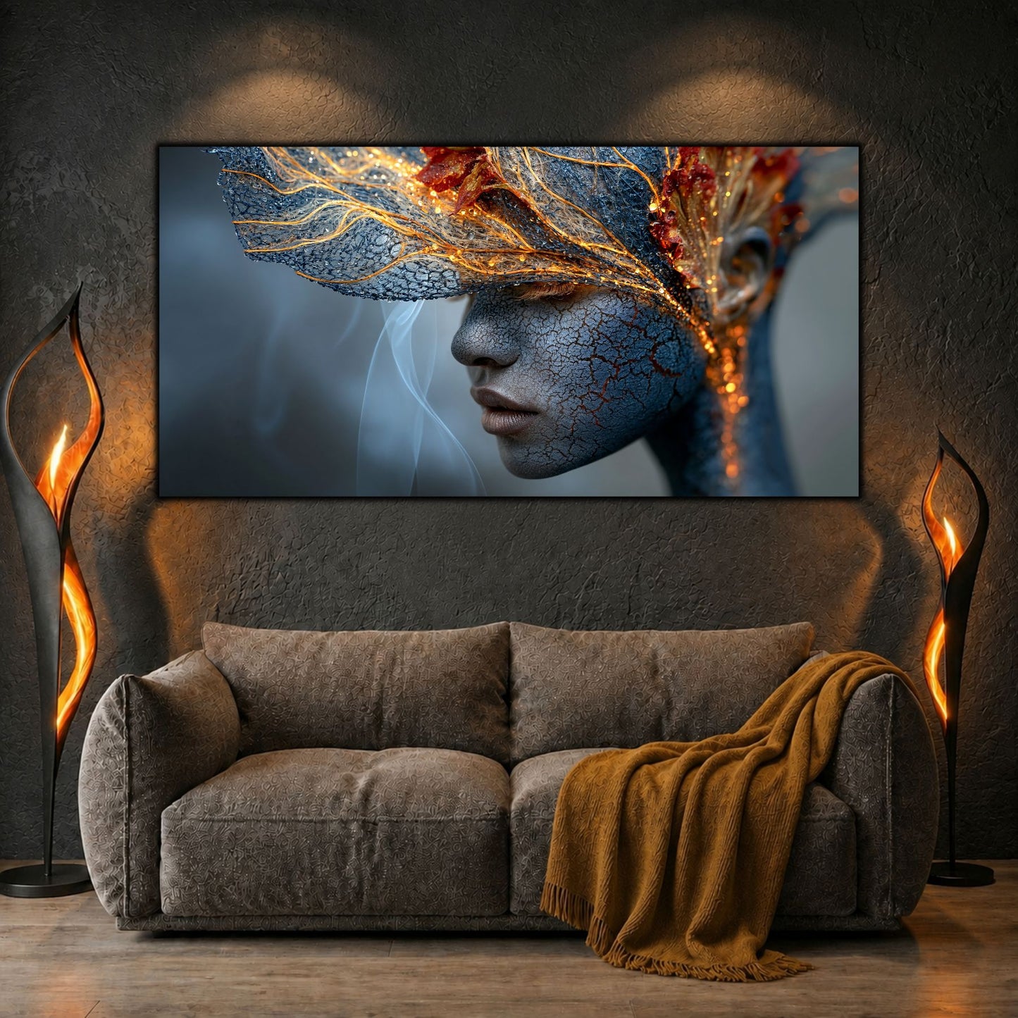 Tablou Abstract Living – Floral Memory