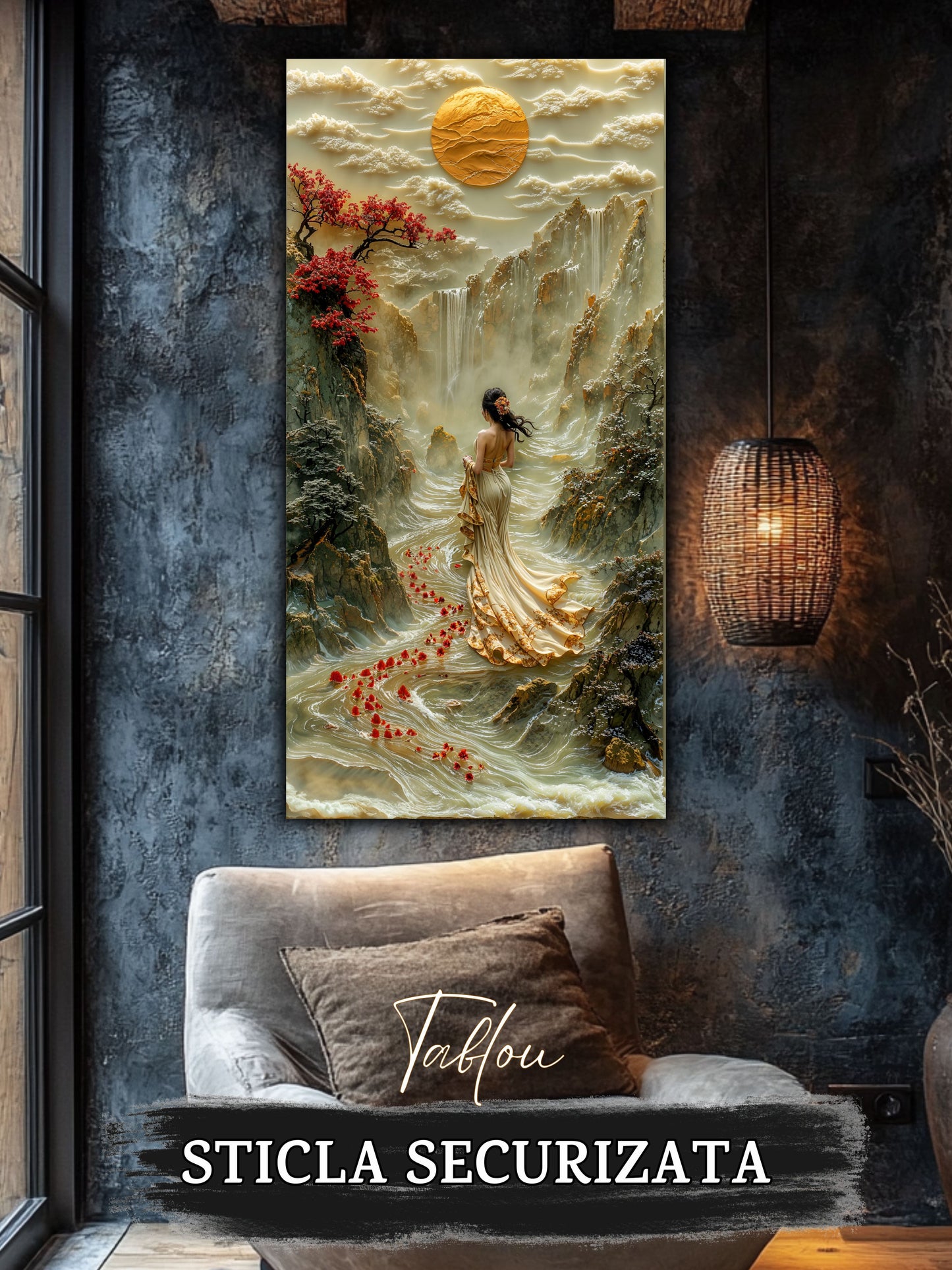 Tablou Sticla - Silk Road - 14