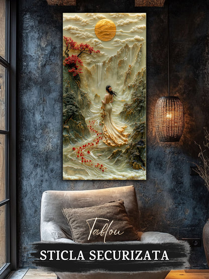 Tablou Sticla - Silk Road - 14