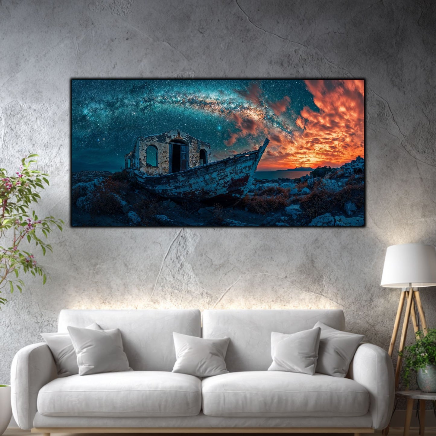 Tablouri Living Sticlă – The Quiet Relic | The Light We Encounter