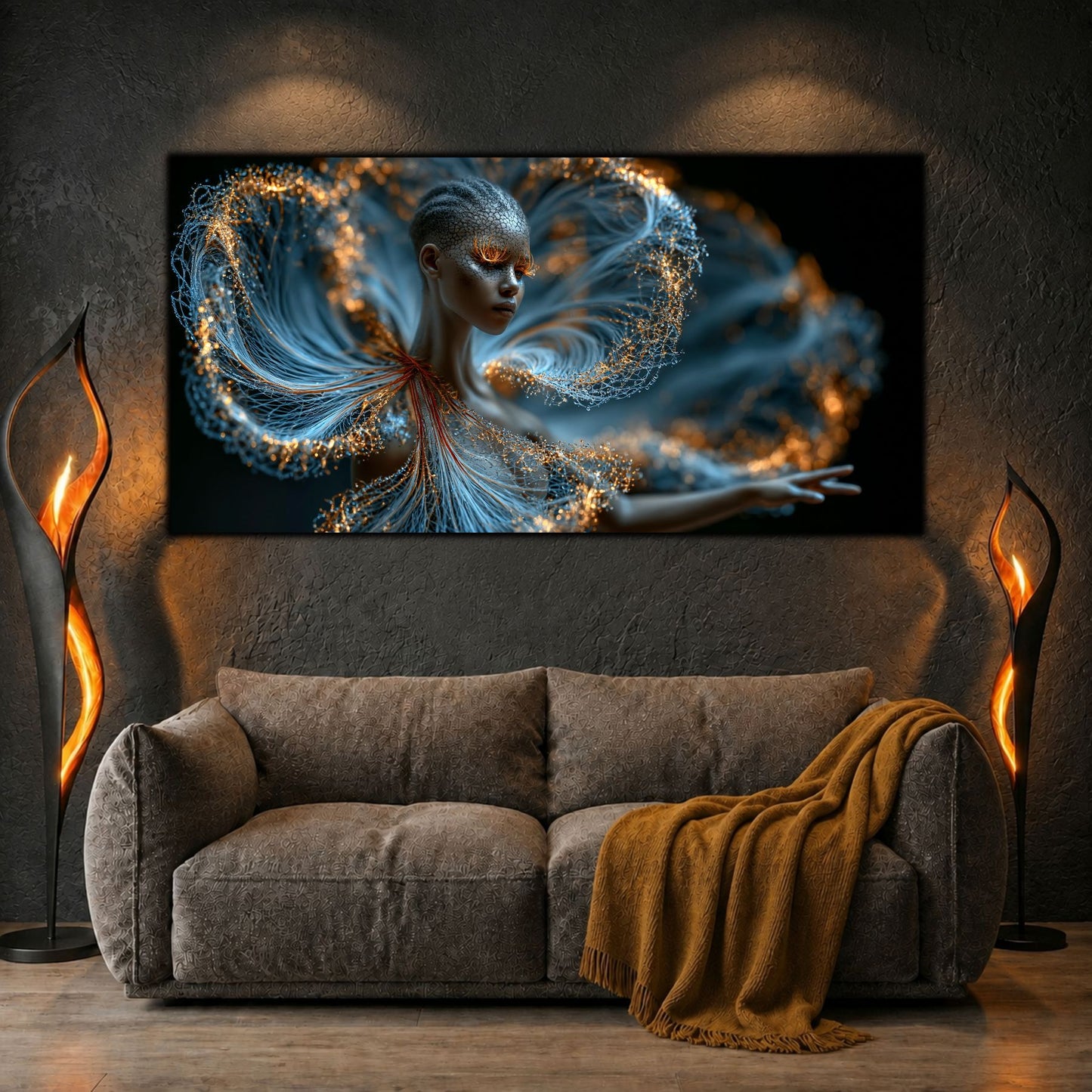 Tablou Abstract Living – Blue Arrival
