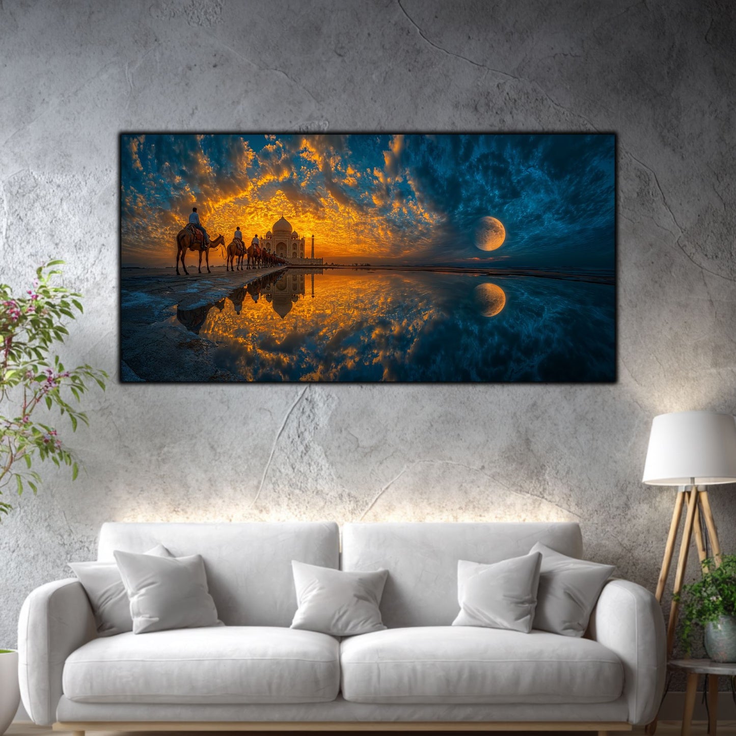 Tablouri Living Sticlă – Children of the Distant Light | The Light We Encounter