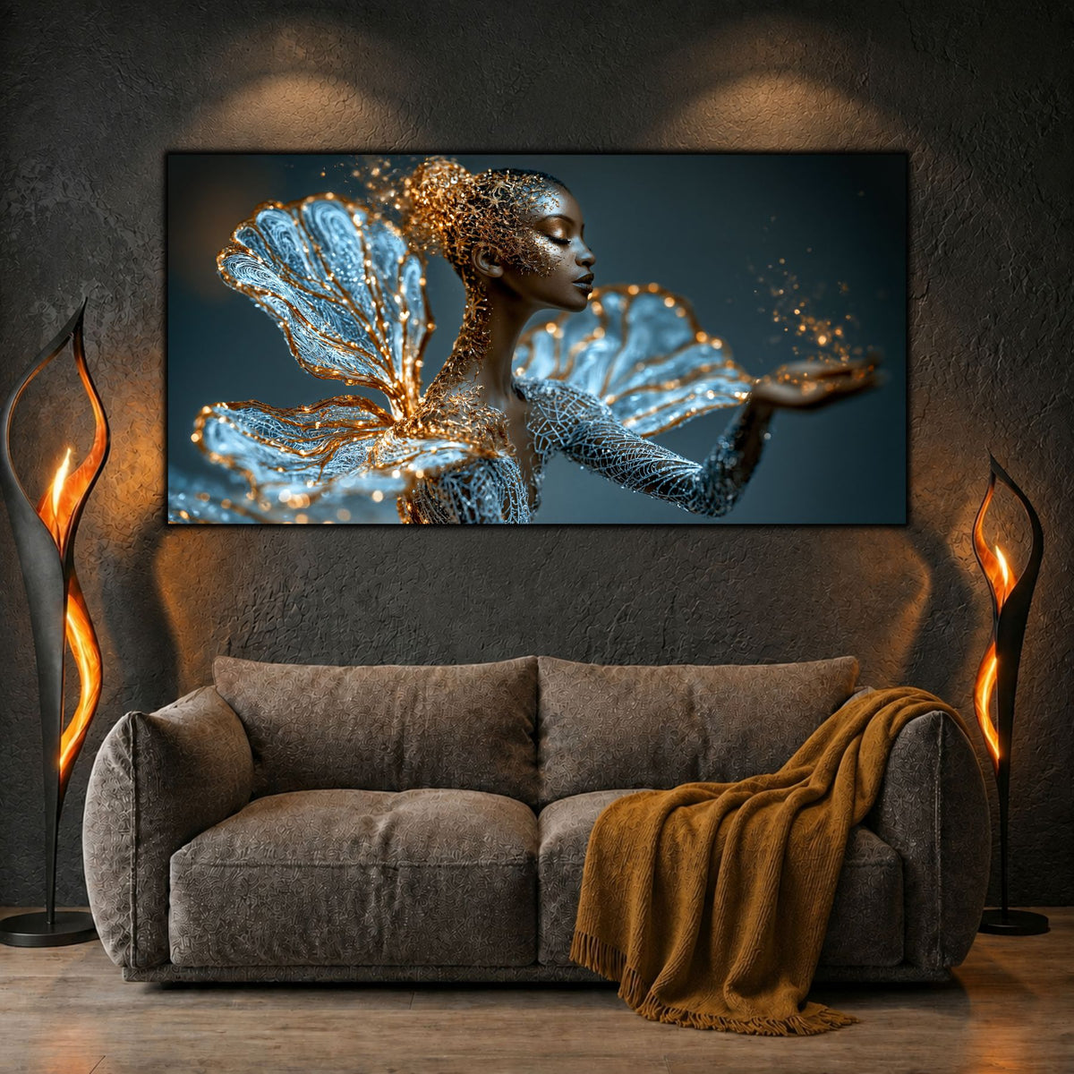 Tablou Abstract Living – Red Silence