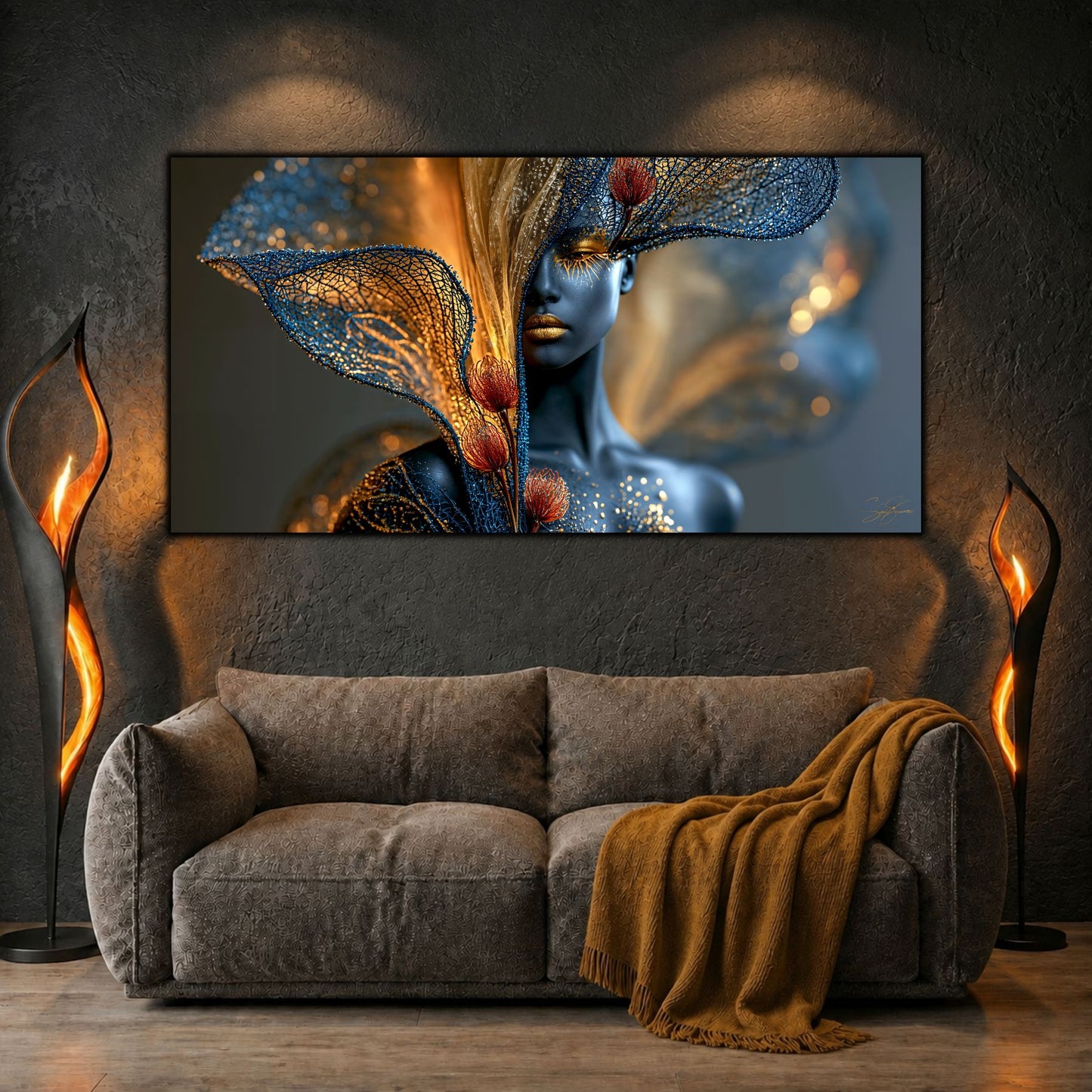 Tablou Abstract Living – Quiet Embers