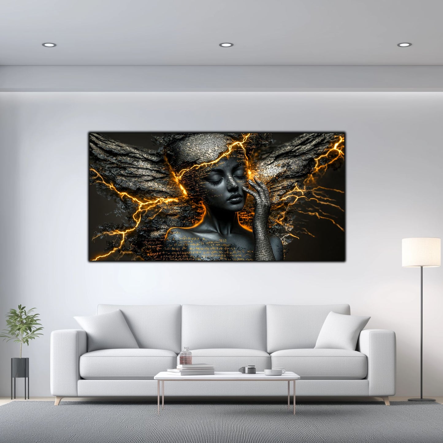 Tablou Decorativ Premium – Ideal pentru Dormitor si Living - Print UV pe Sticla Securizata