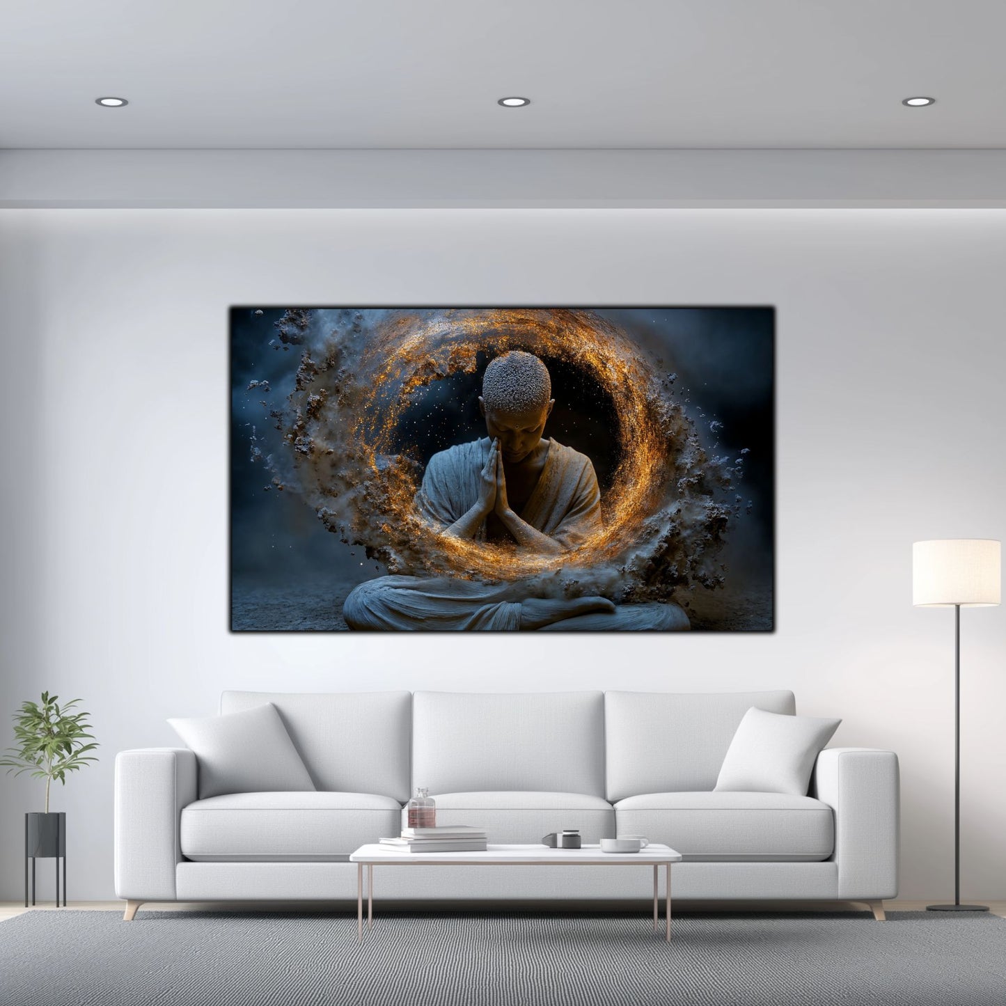 Tablou Decorativ pe Sticla Securizata – Ideal pt Dormitor si Living - Beyond Stardust No23