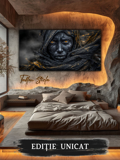 Tablou Sticla Securizata - Dark Shadows - 09