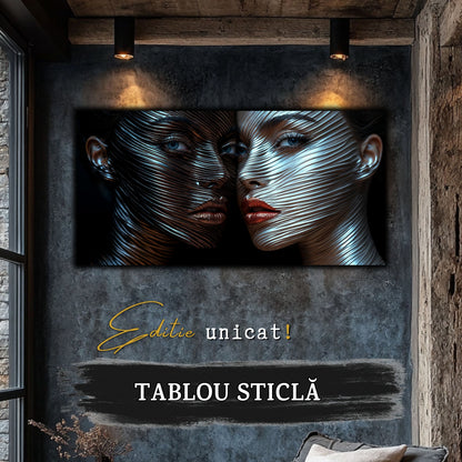 Innerverse - Tablou Sticla  - Unicat - no28