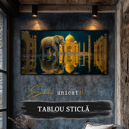 Tablou unicat pe sticla securizata - The Lost Temple - No 23