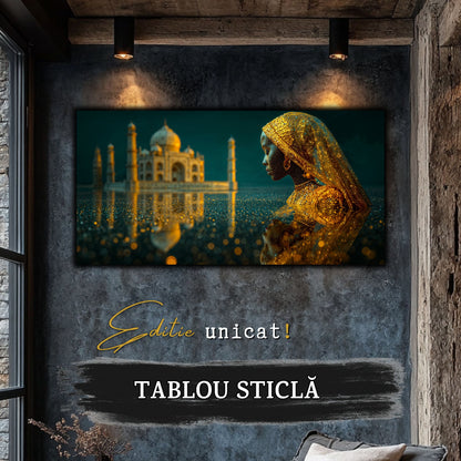 Tablou unicat pe sticla securizata - The Lost Temple - No 06