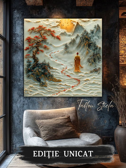 Tablou Sticla - Silk Road - 09