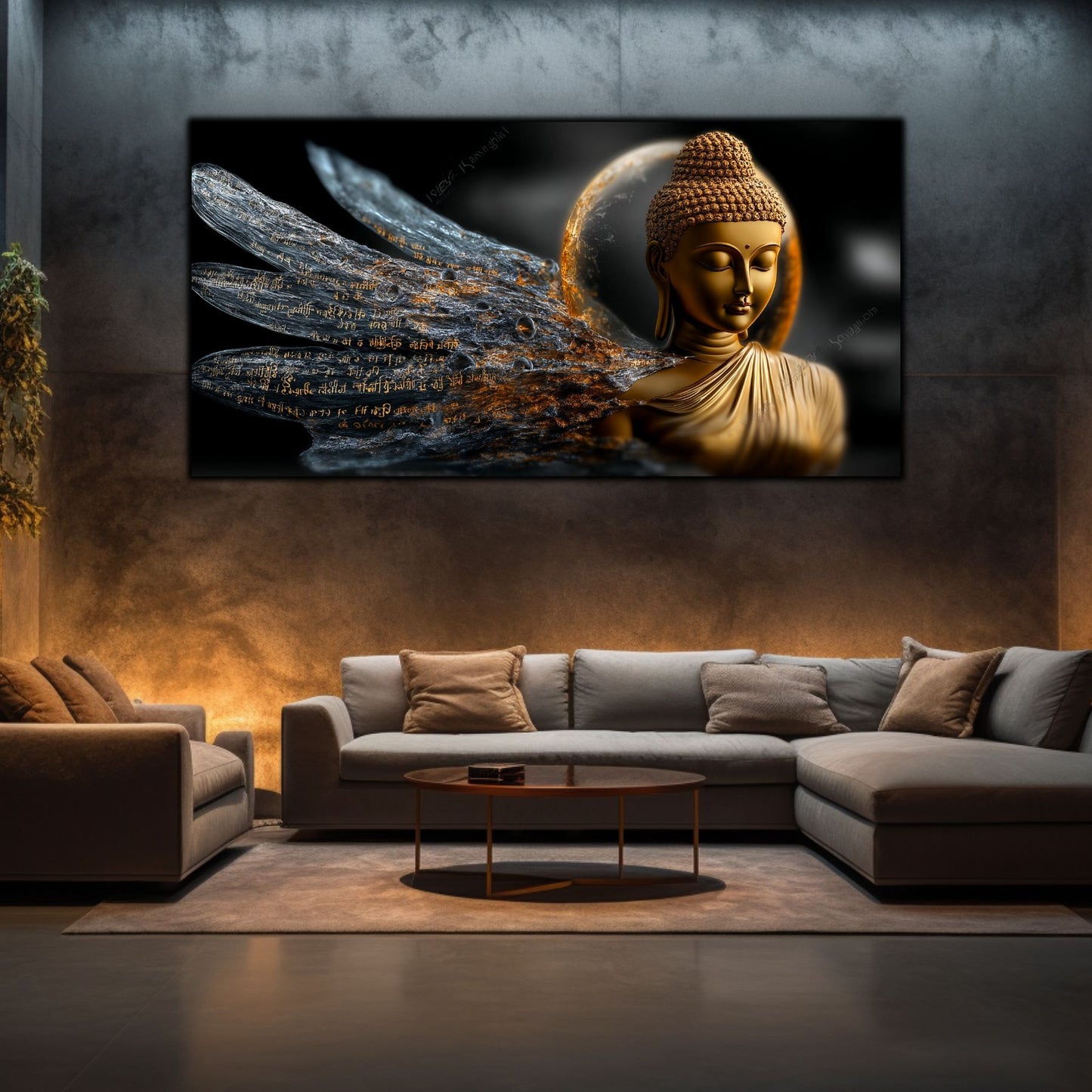 Tablou Sticla Securizata - Broken Mind 23