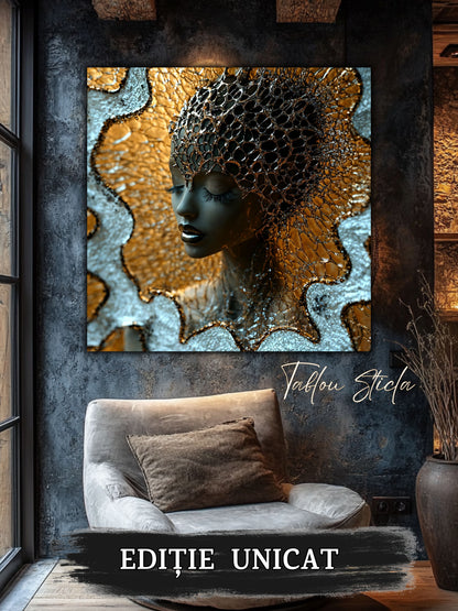 Liquid dream 01 - Tablou Unicat pe Sticla