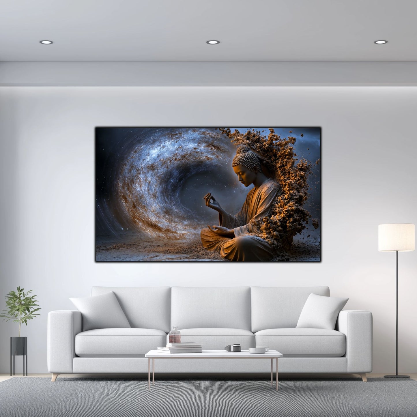 Tablou Decorativ pe Sticla Securizata – Ideal pt Dormitor si Living - Beyond Stardust No24