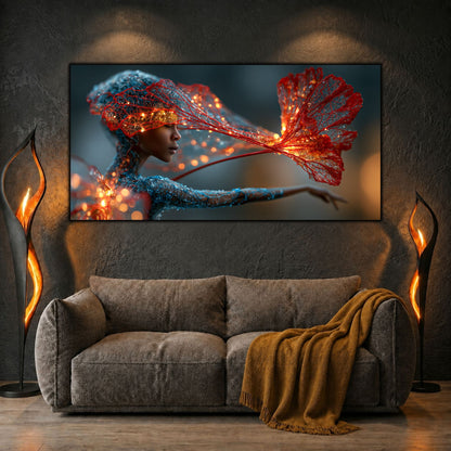 Tablou Abstract Living – The Silent Twin