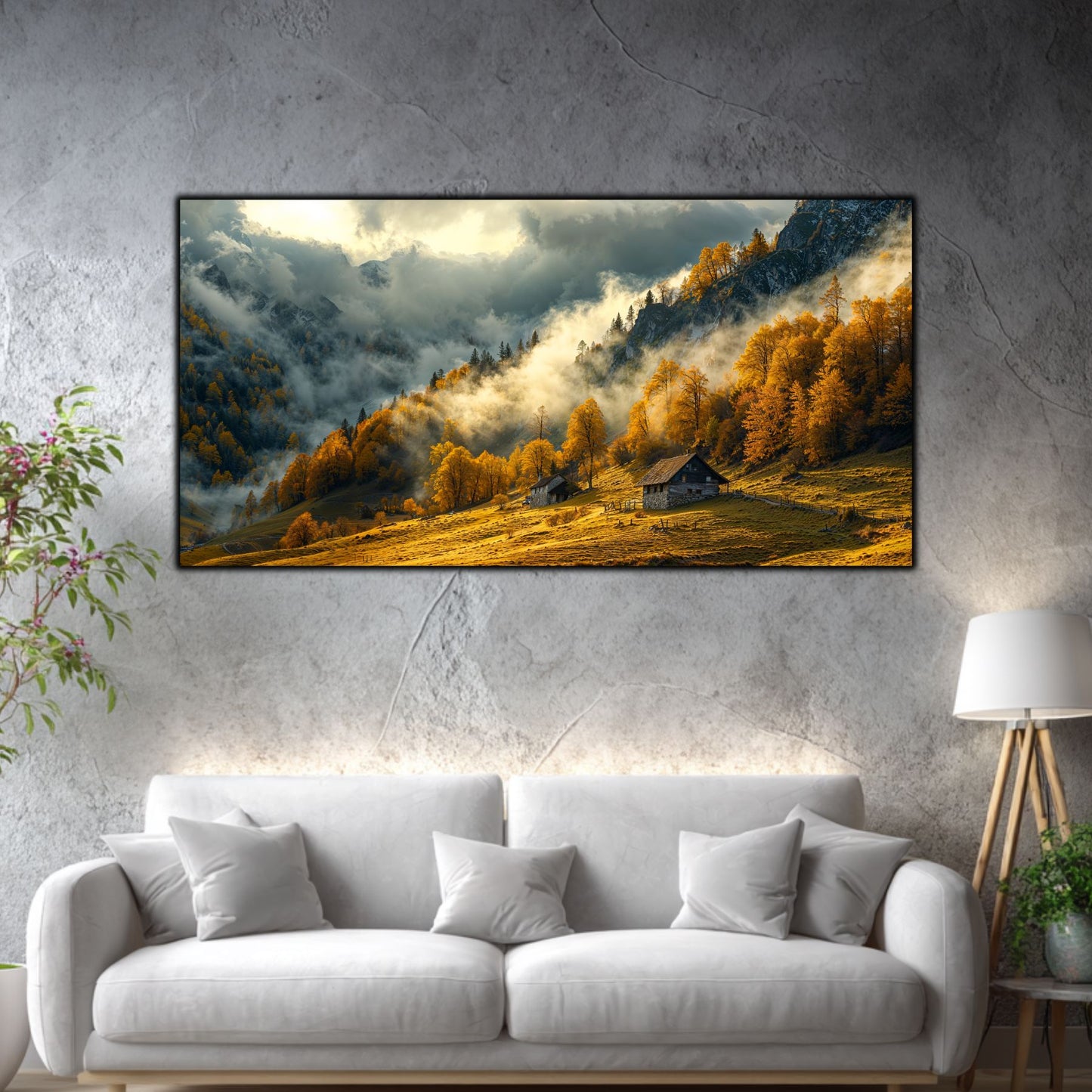 Tablouri Moderne Sufragerie – Valley of Small Houses | The Long Way Home