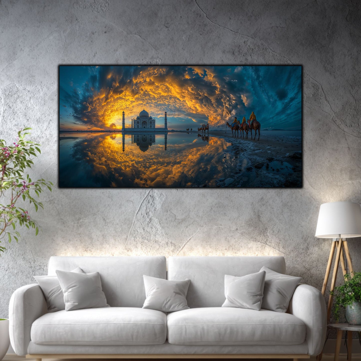 Tablouri Living Sticlă – The Gate of Reflection | The Light We Encounter