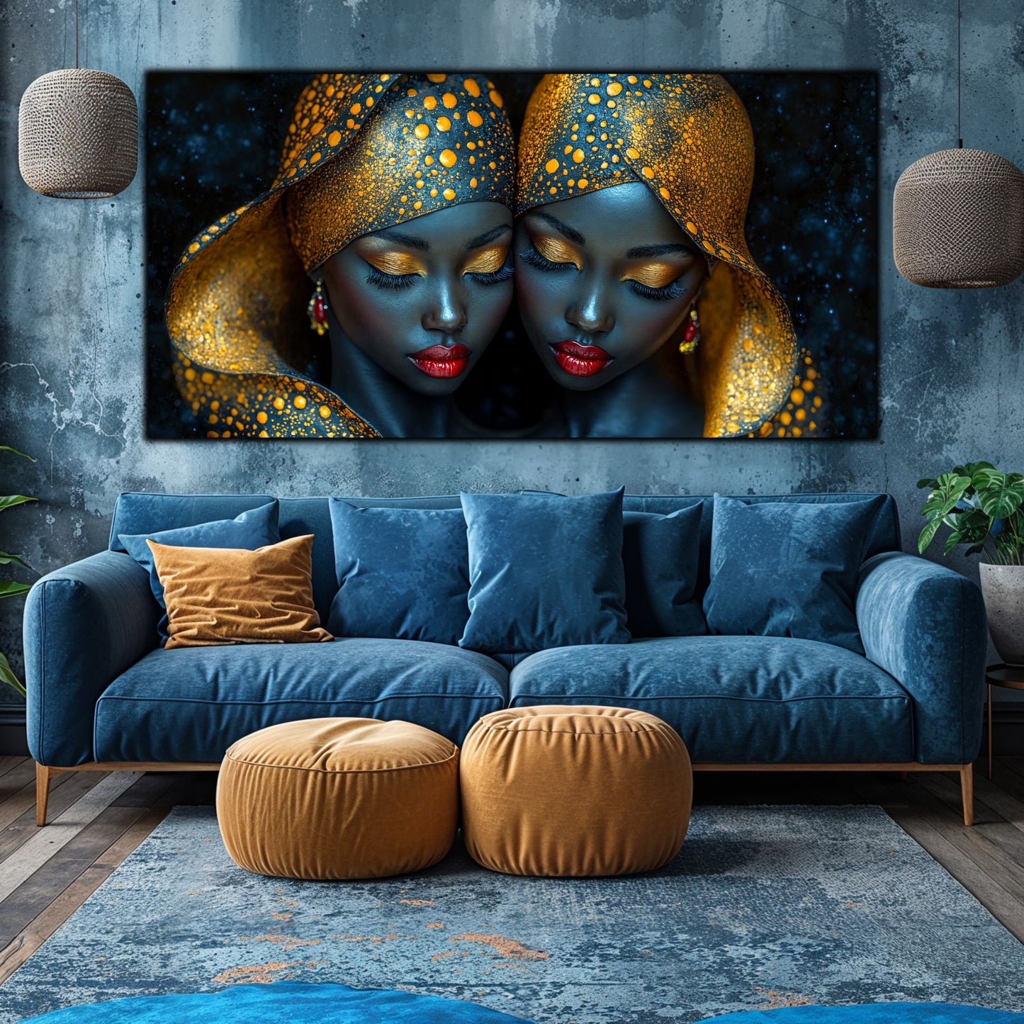 Tablou unicat din sticlă securizată - Beyond Tribe NO05