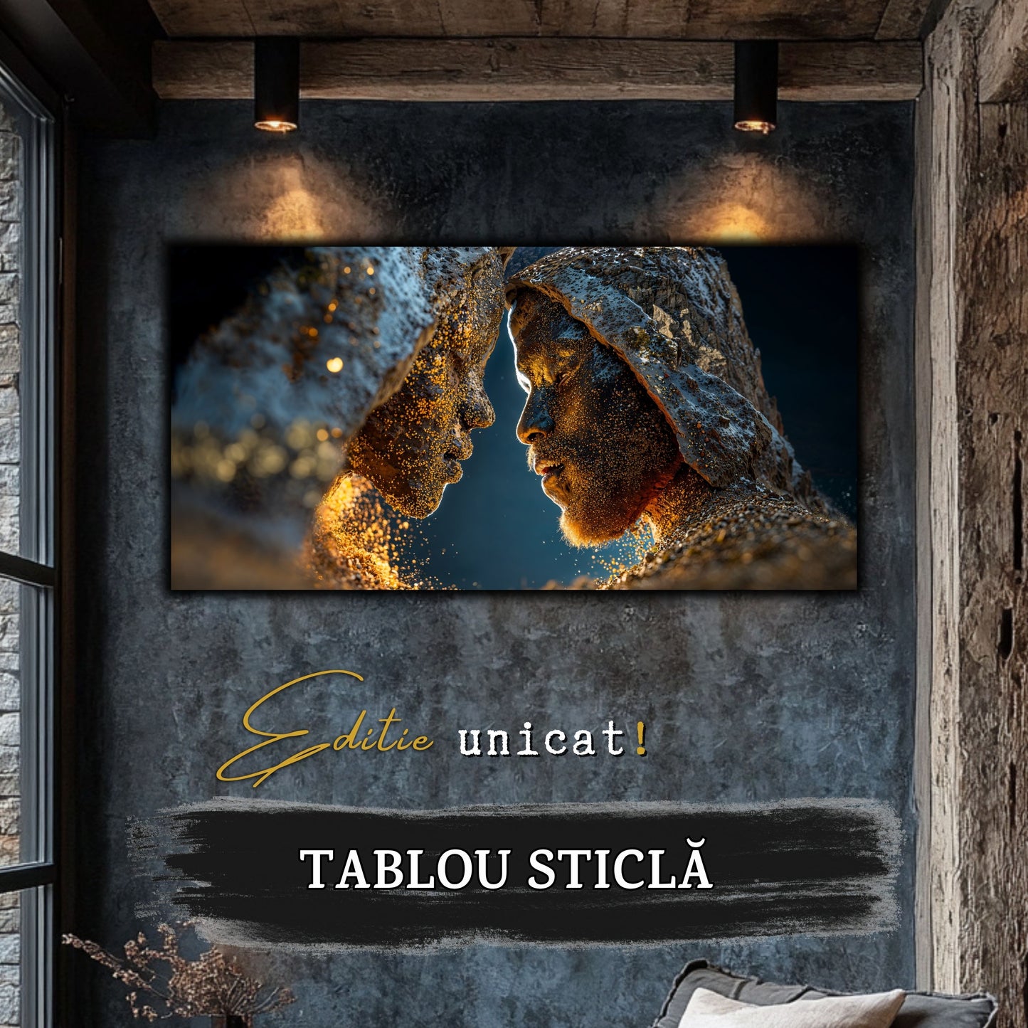 Tablou unicat pe sticla securizata - The Lost Temple - No 29