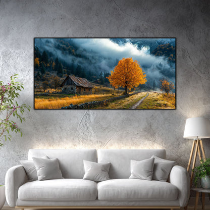 Tablouri Moderne Sufragerie – The Road Beside the Tree | The Long Way Home