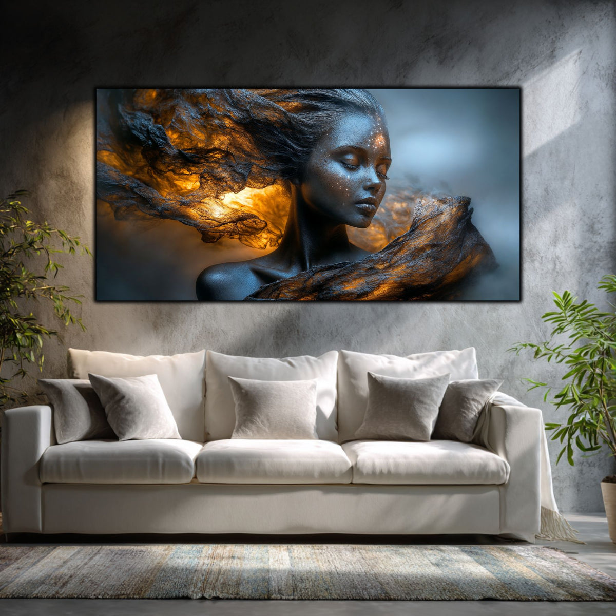 Tablou Decorativ Living Jarul din Văl