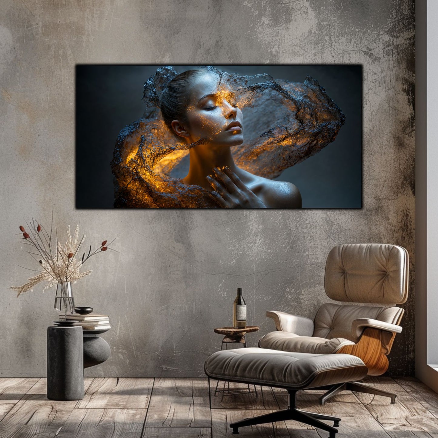 Tablou Sticla Securizata – Reimagined No19