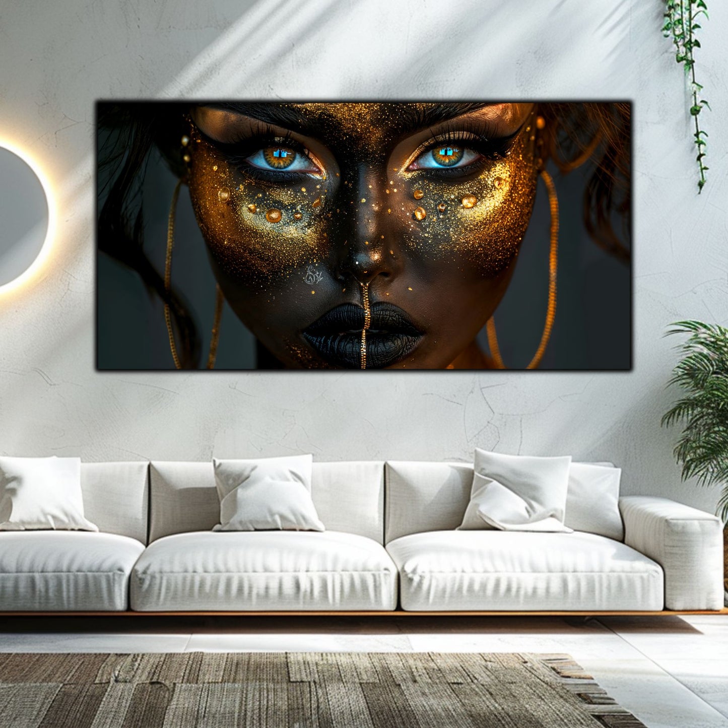 Tablou Sticla Securizata - Dark Zen Reimagined 02