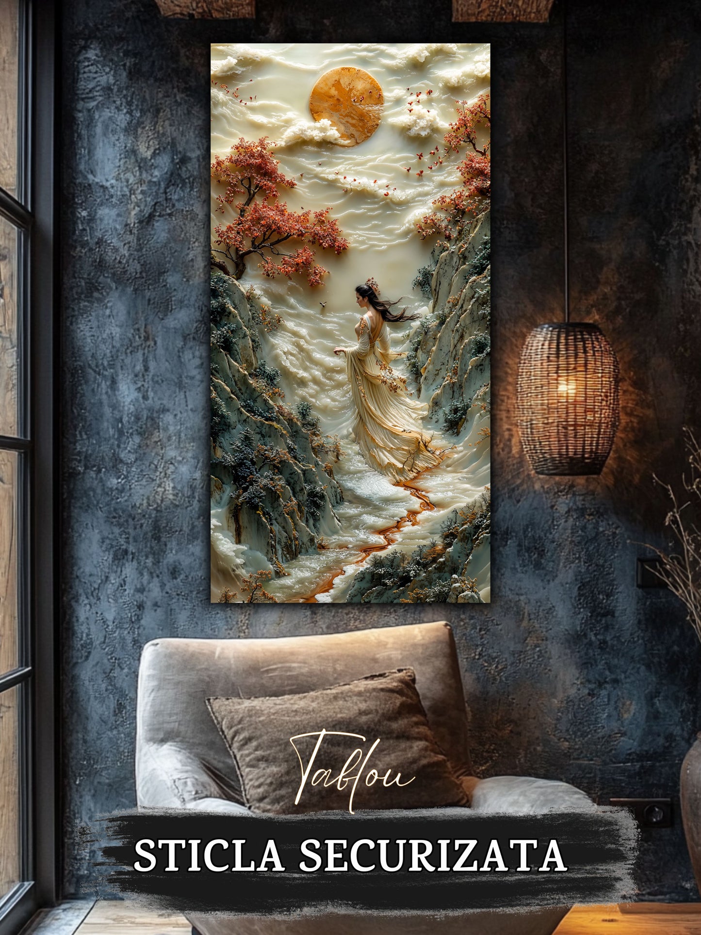 Tablou Sticla - Silk Road - 16