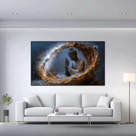 Tablou Decorativ pe Sticla Securizata – Ideal pt Dormitor si Living - Beyond Stardust No18
