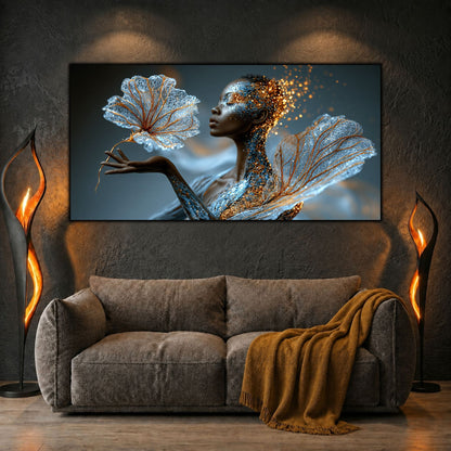 Tablou Abstract Living – A Flame Without Weight
