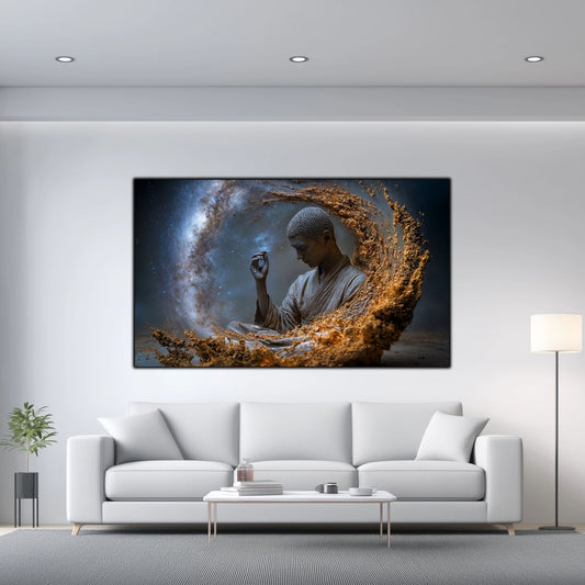 Tablou Decorativ pe Sticla Securizata – Ideal pt Dormitor si Living - Beyond Stardust No16