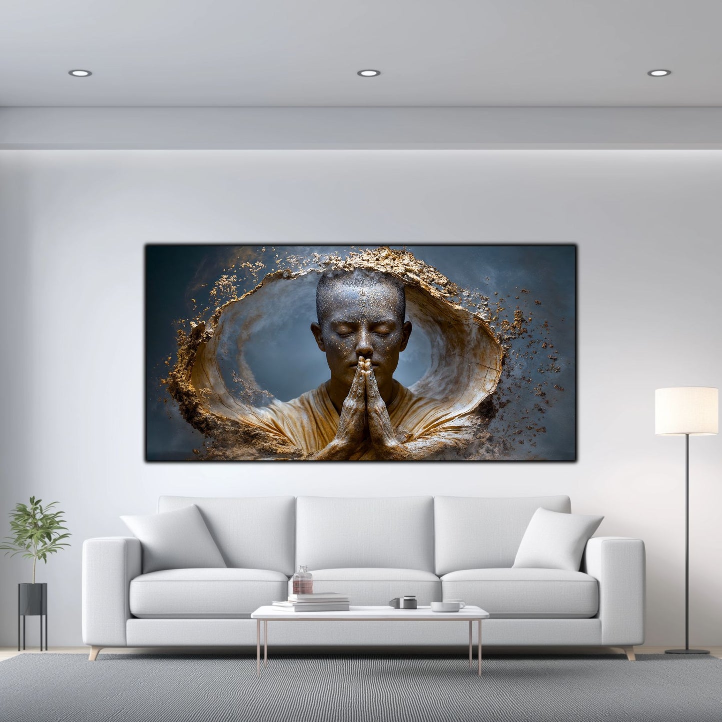 Tablou Decorativ pe Sticla Securizata – Ideal pt Dormitor si Living - Beyond Stardust No40