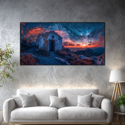 Tablouri Living Sticlă – The House Beneath Stars | The Light We Encounter