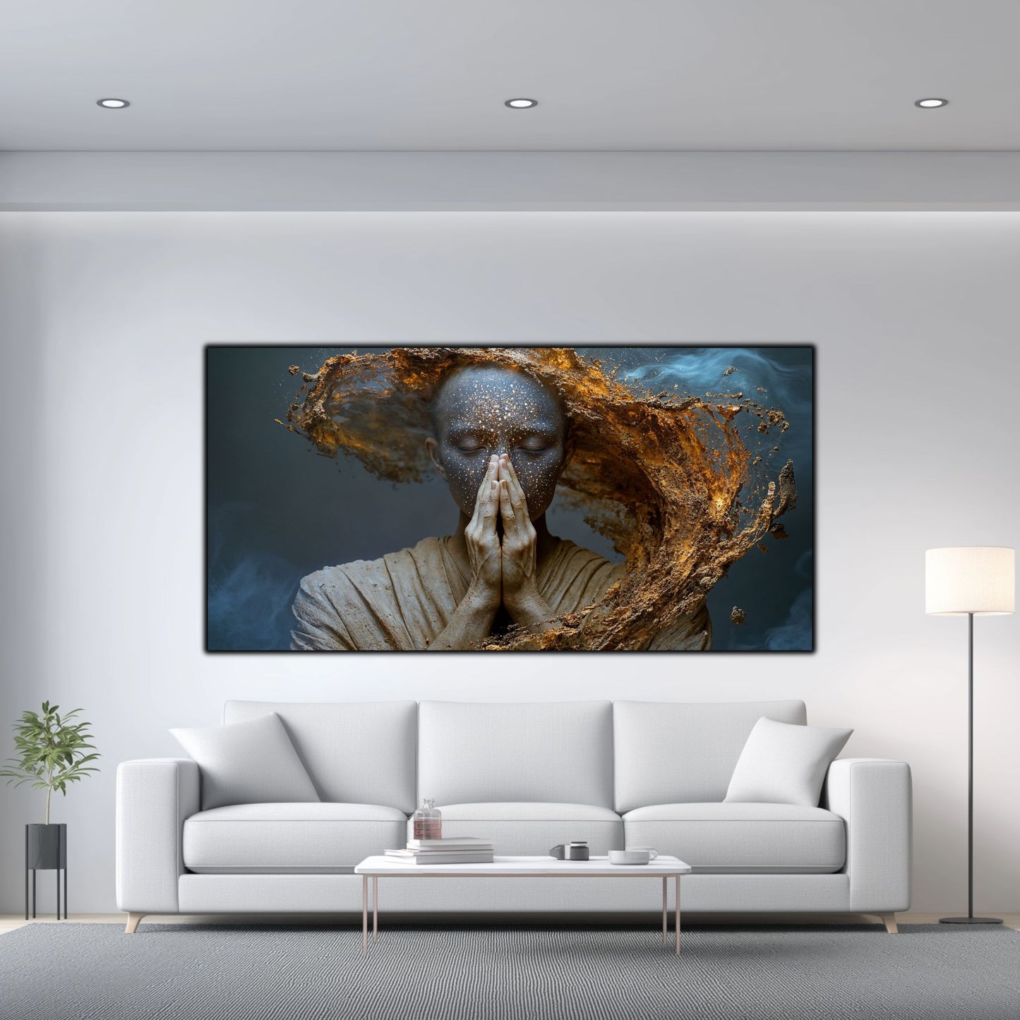 Tablou Decorativ pe Sticla Securizata – Ideal pt Dormitor si Living - Beyond Stardust No36