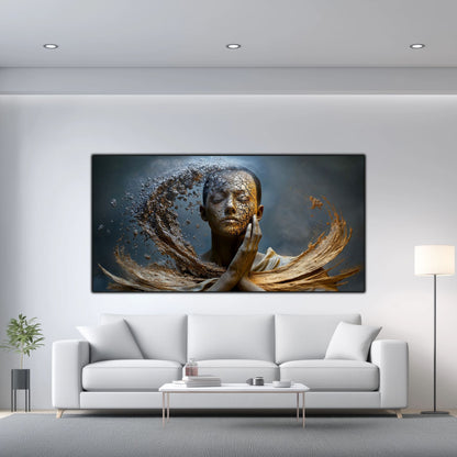 Tablou Decorativ pe Sticla Securizata – Ideal pt Dormitor si Living - Beyond Stardust No34