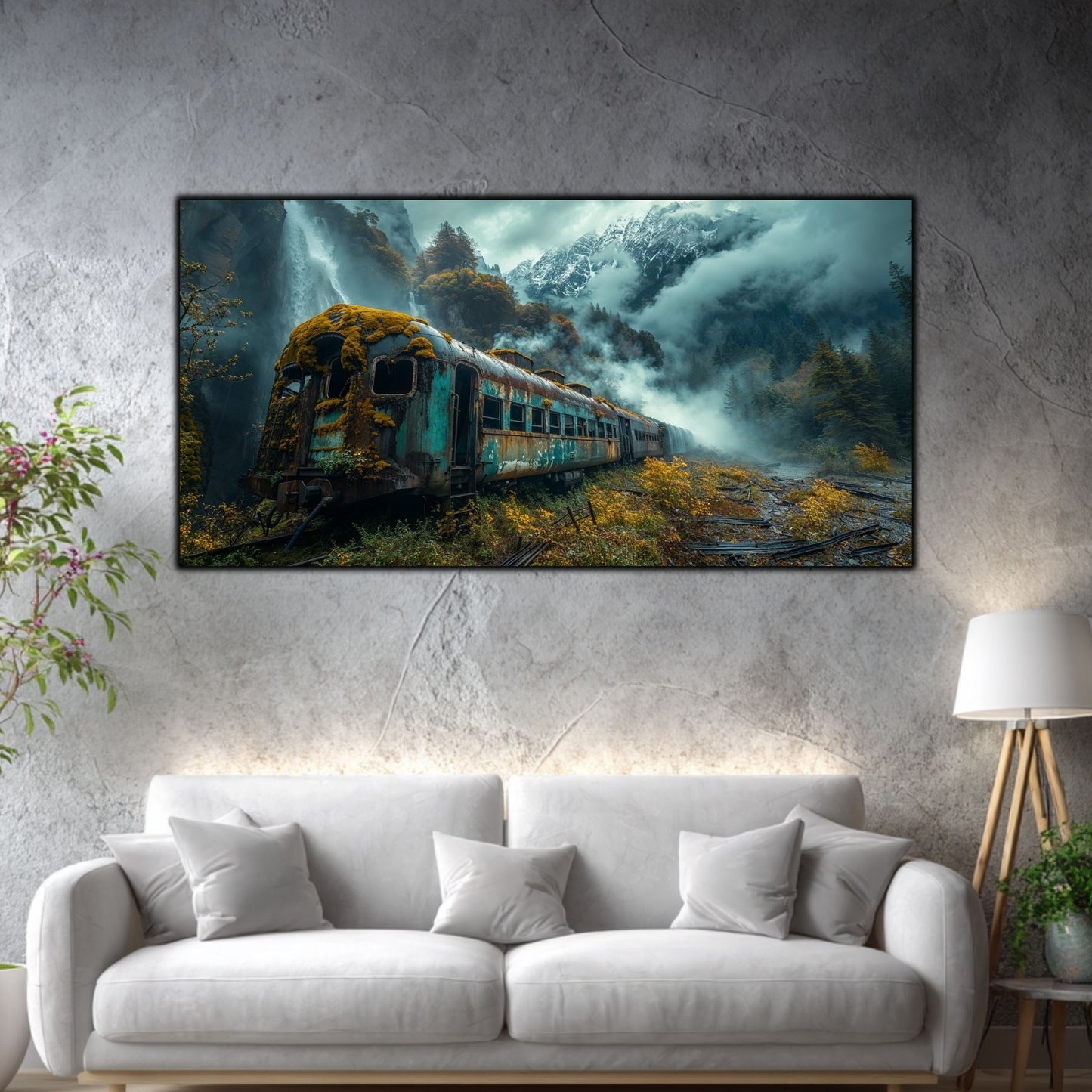Tablouri Moderne Sufragerie – The Valley That Kept the Train | The Long Way Home