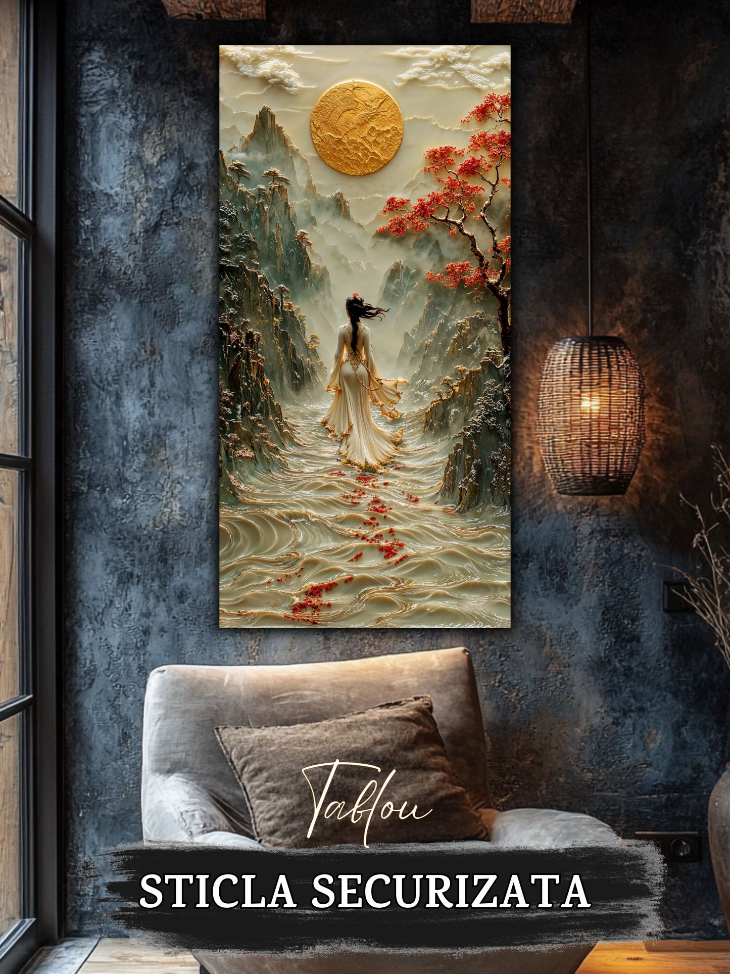 Tablou Sticla - Silk Road - 15