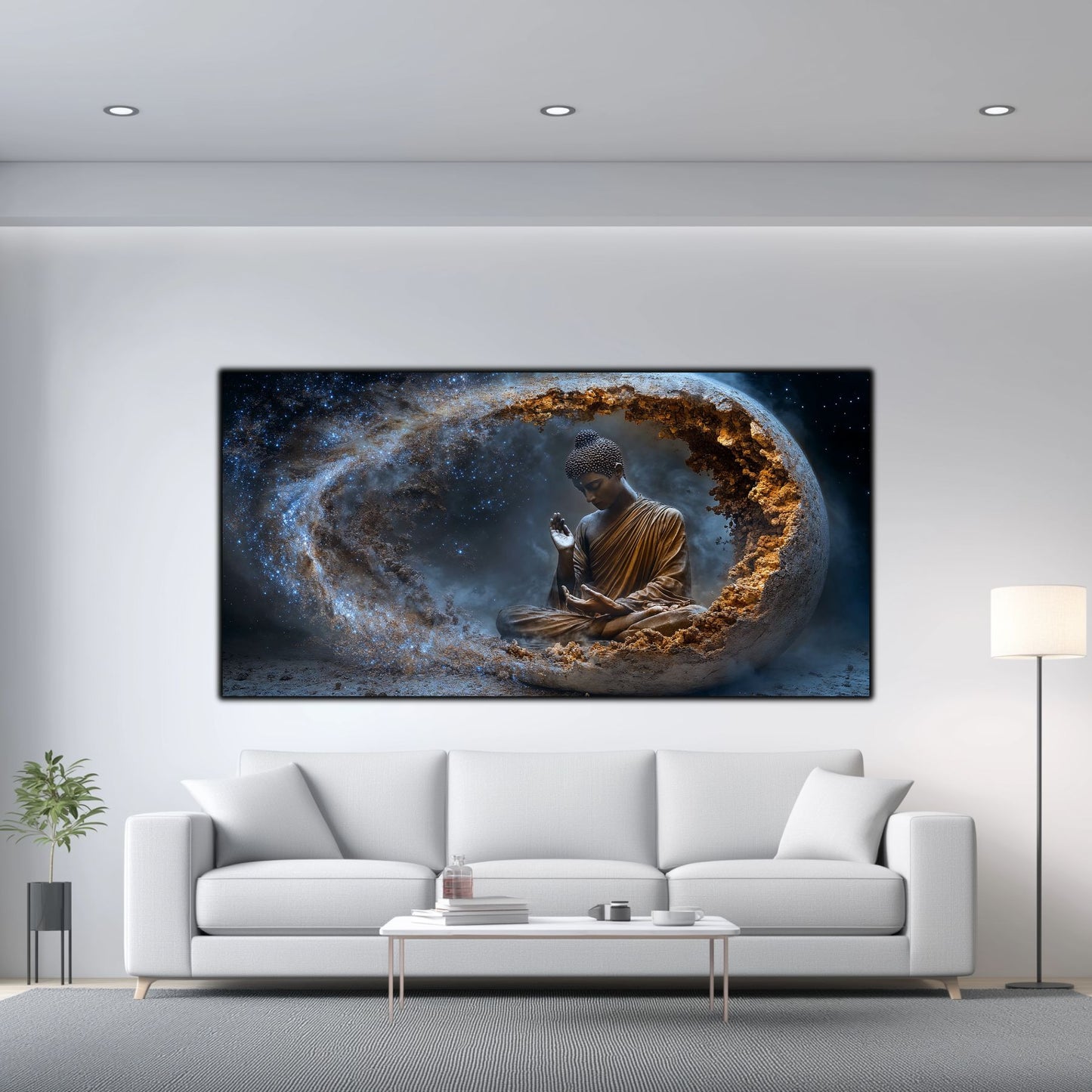 Tablou Decorativ pe Sticla Securizata – Ideal pt Dormitor si Living - Beyond Stardust No03