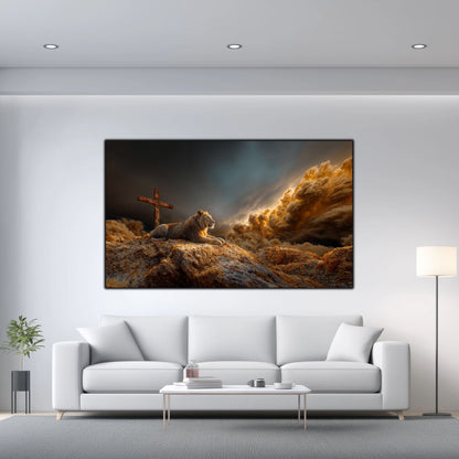 Tablou Decorativ Modern - Print UV pe Sticla - „Sacred Modernities” - No10