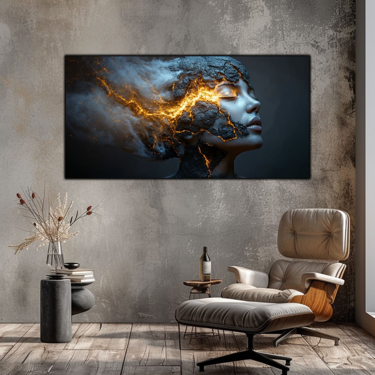 Tablou Sticla Securizata – Reimagined No22