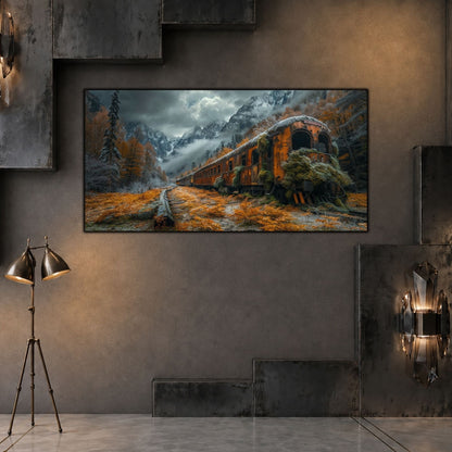 Tablou living elegant – Rusted Arrival | The Long Way Home
